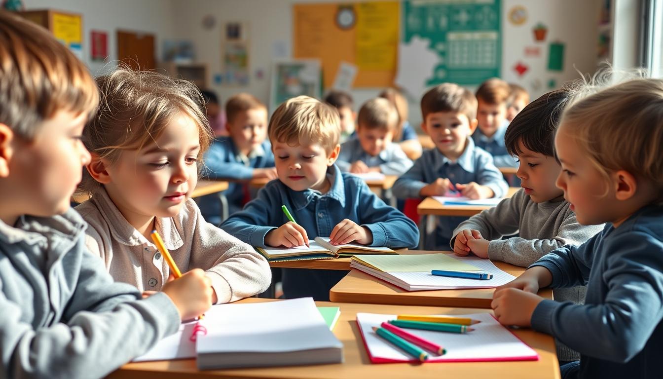 Students collaborating in study space